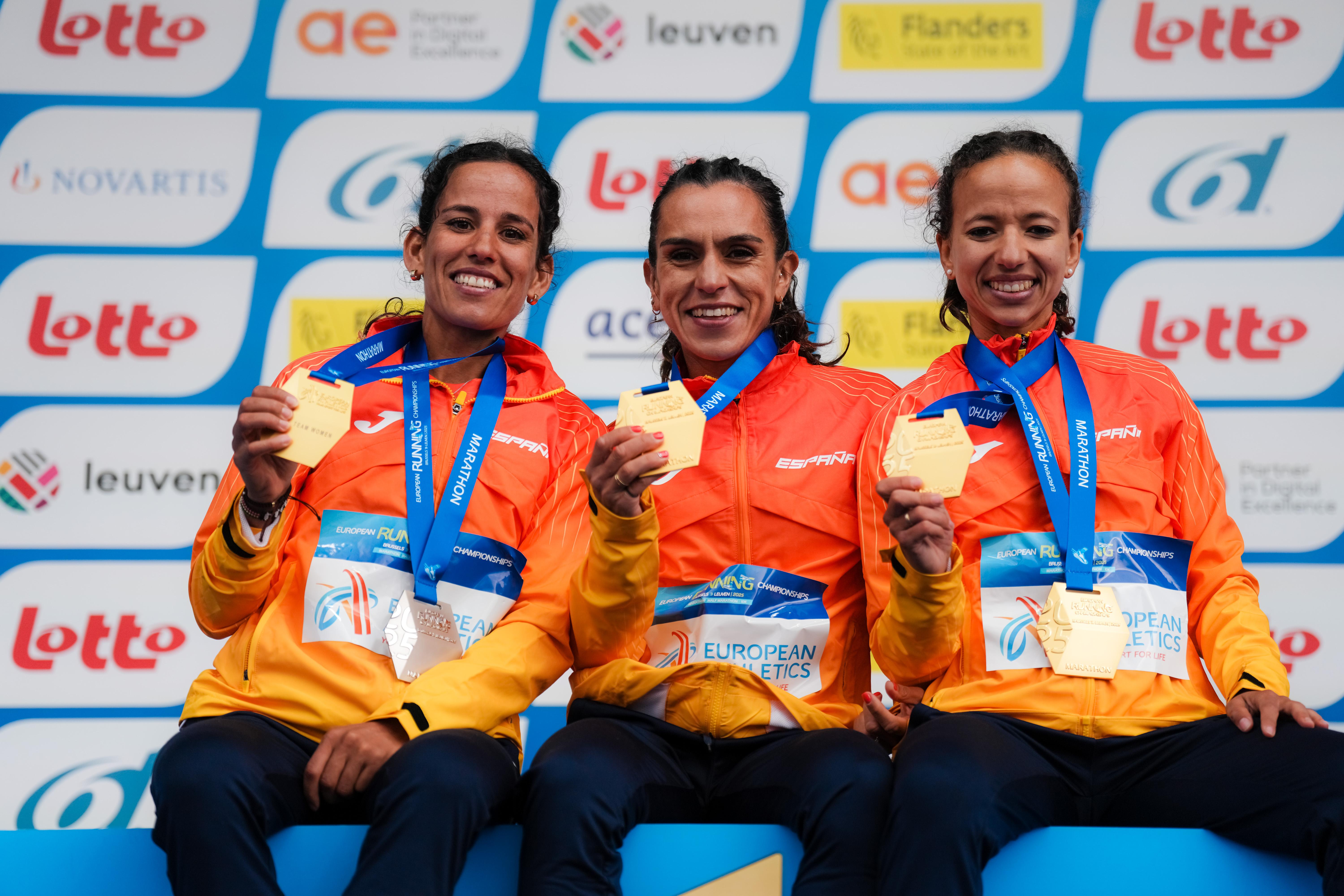 ESp campeona de Europa de maratón - Bruselas Lovaina
