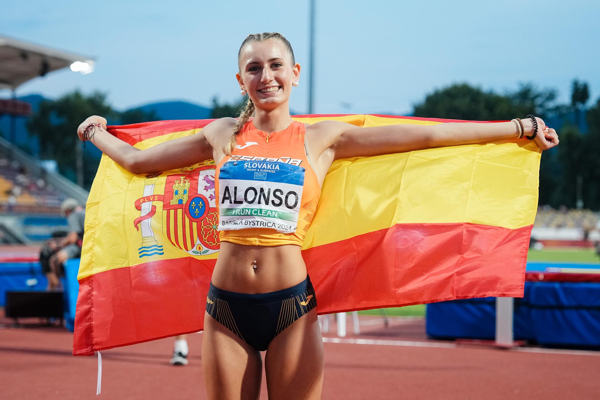 Aitana Alonso medalla en el Europeo sub18 Bans Bystrica