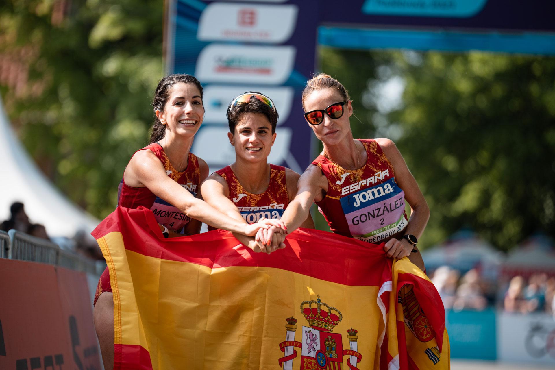 Podebrady 2023 - 20 km marcha mujeres