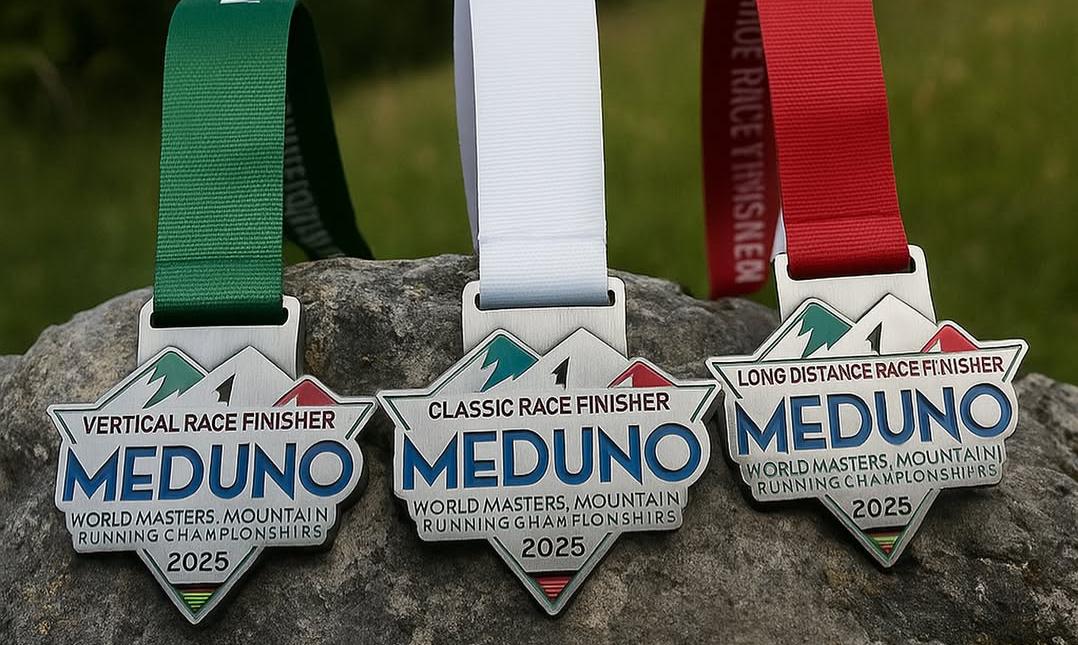 Medallas finisher Meduno
