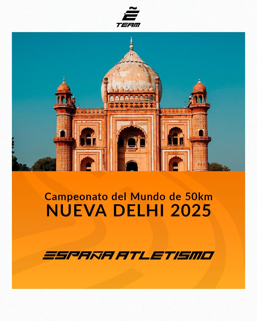 cartela ESp CM 50 km Nueva Delhi
