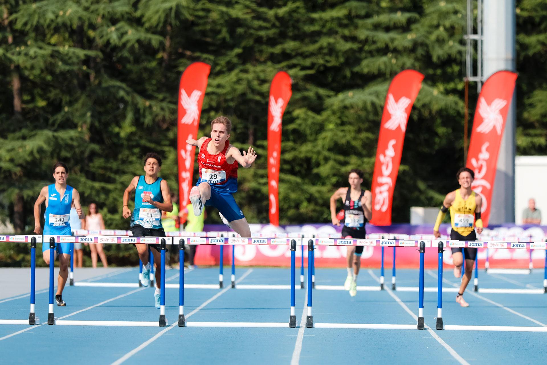 Eros Alegre 300 m vallas Gijón