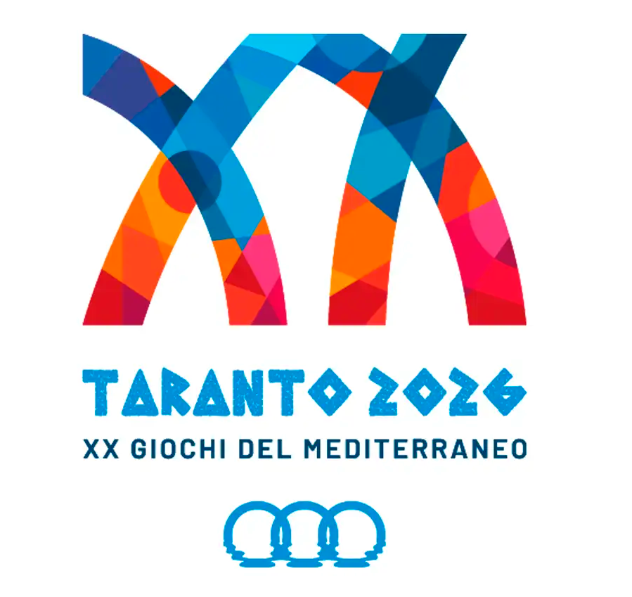 Logo Juegos Mediterraneos 2026 Taranto