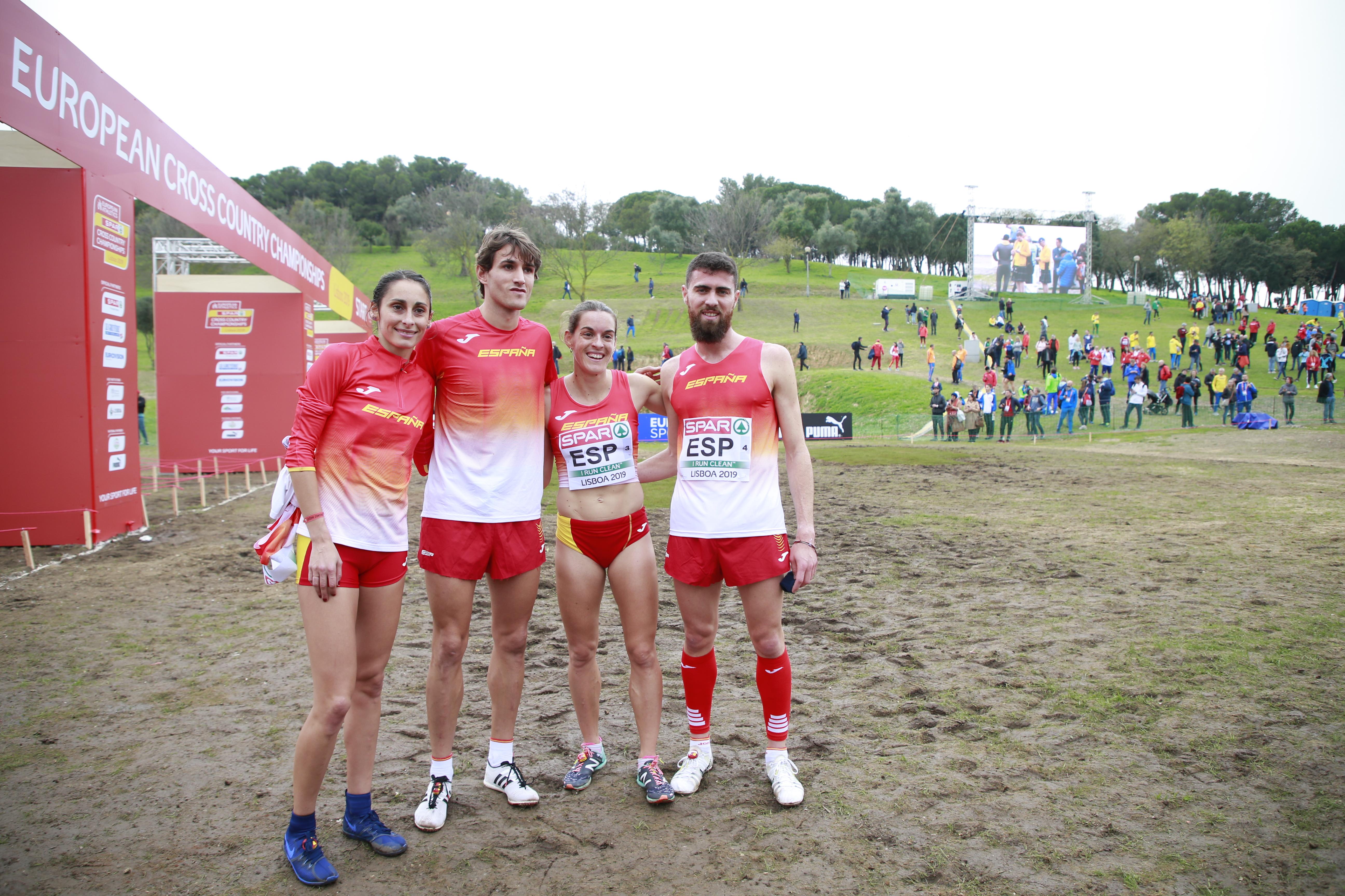 EspañaAtletismo Relevo Mixto