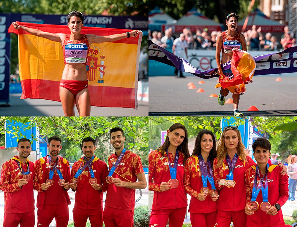 María Perez, r´wecord del Mundo ESPAtletismo ORO