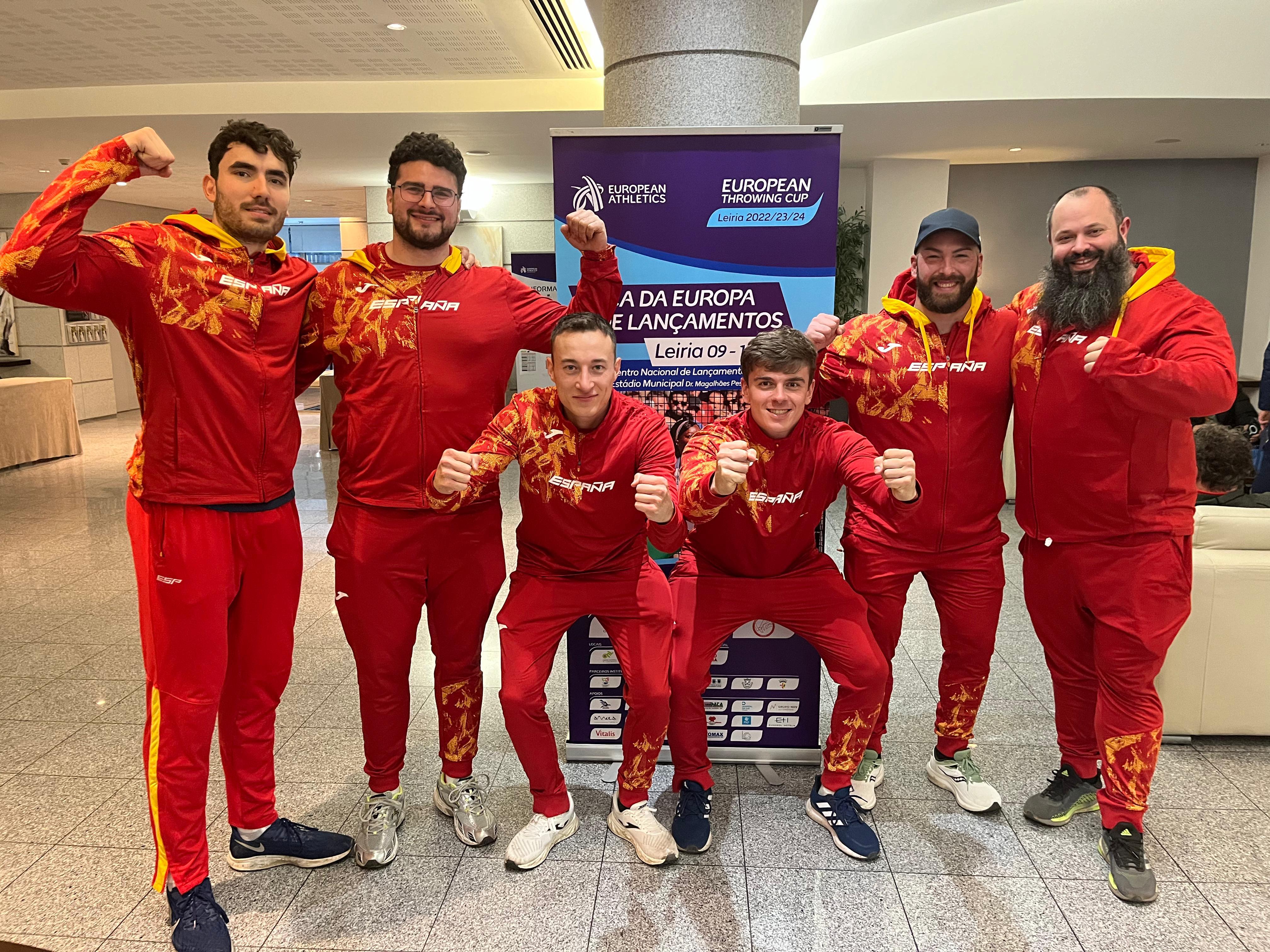 España Atletismo lanzadores bronce europeo