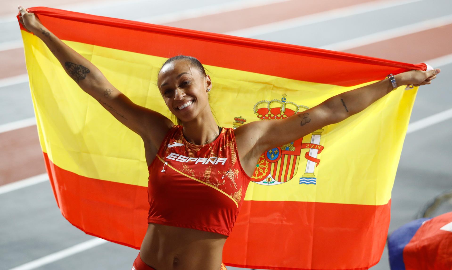 Ana Peleteiro en Glasgow