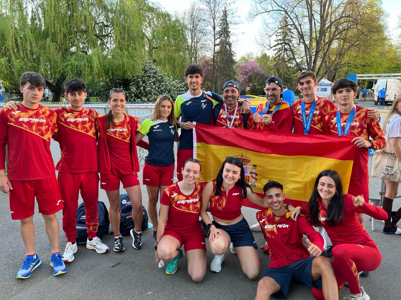 EspañaAtletismo marcha Podebrady