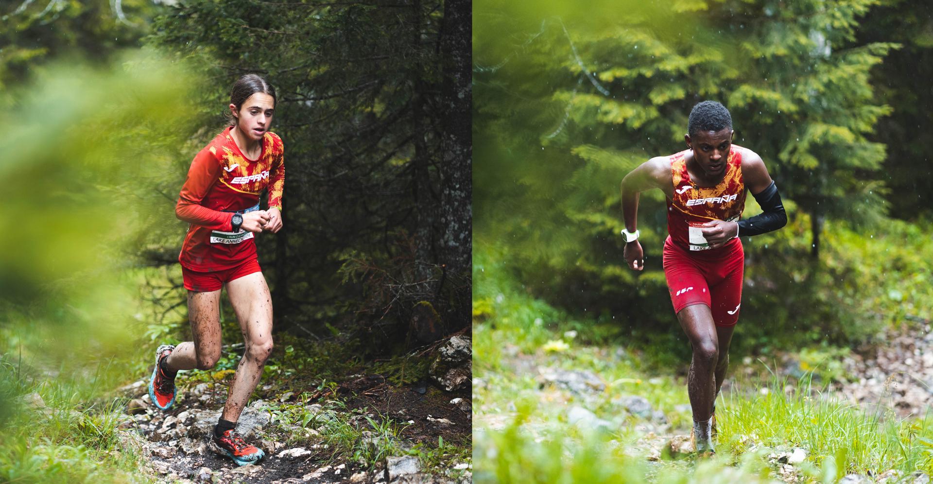 Trail Running Marina Pujalte y Asheber Díaz