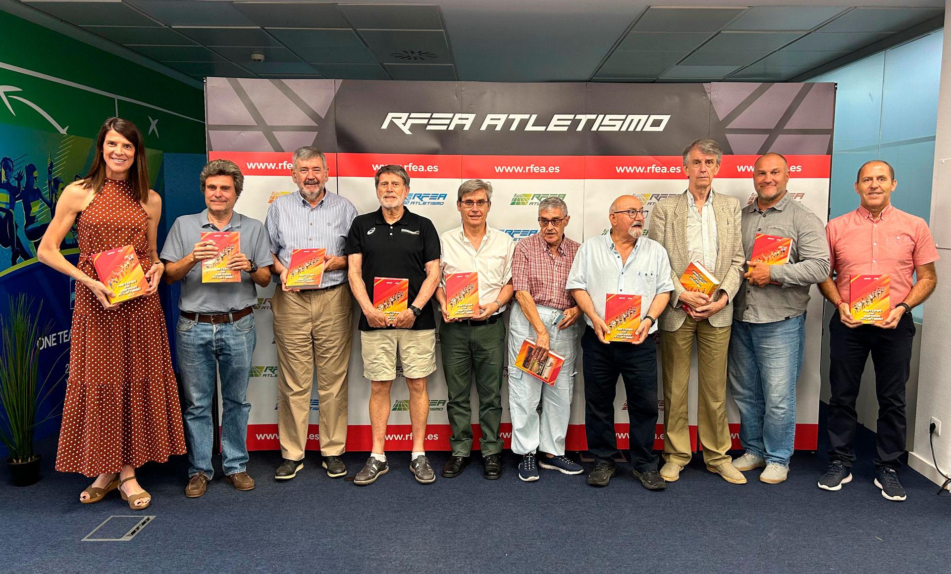 Presentación Libro Historia de España Atletismo