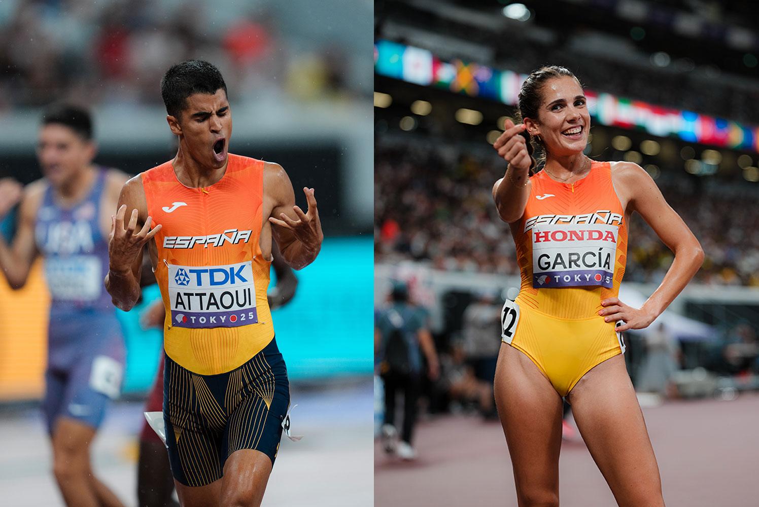 Tokyo 2025 Attaoui y Marta Garcí