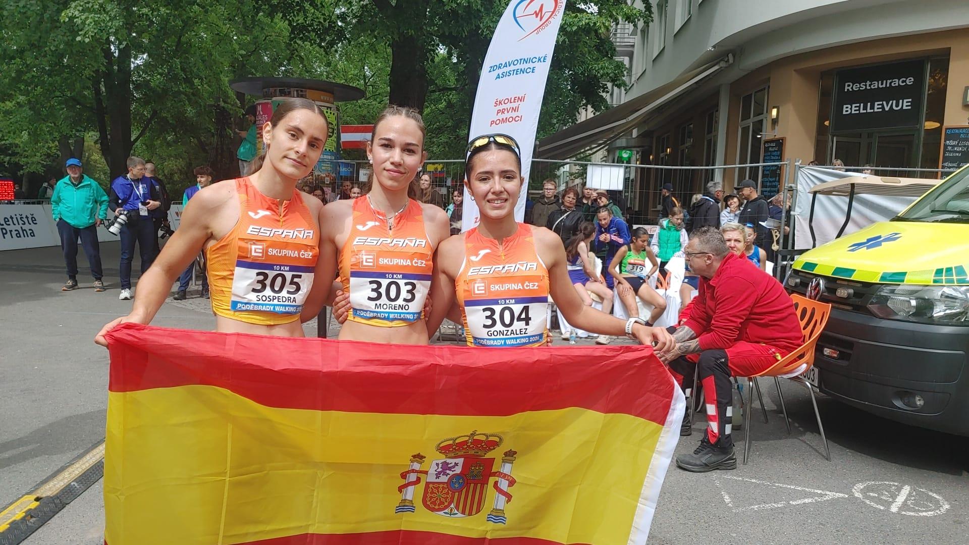Marcha Podebrady Sub20 Mujeres