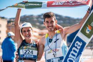 Álex García y Júlia Font, alegría compartida en Lloret de Mar