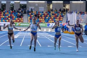 Final de 60m femenina por milésimas