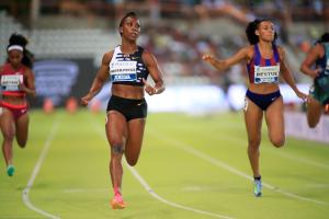 Shelly-Ann Fraser Price preside en Madrid