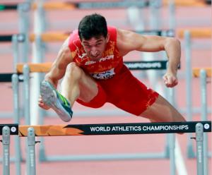 Quique Llopis roza la final de 110 m vallas