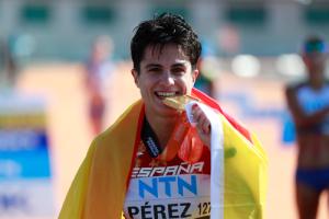 María Pérez, campeona del mundo de 20 km