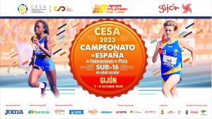 Campeonato de España de Federaciones de Pista Sub 16 en Edad Escolar (Gijón)