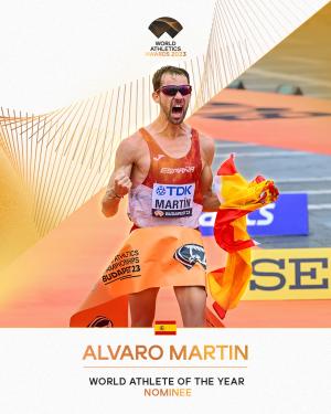 ¡Nominado a mejor atleta mundial!