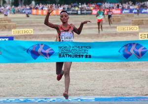 La campeona del mundo, Beatrice Chebet, correrá en Itálica