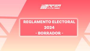 Reglamento Electoral RFEA 2024 - BORRADOR -