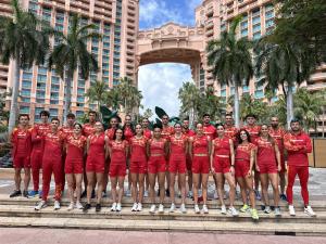 Preparados para los World Relays de Bahamas