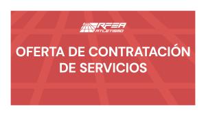 Oferta de prestación de servicios