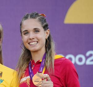Marta Serrano: "Mi madre es mi referente. Me parece increíble lo que logró entrenando tan poco y trabajando"