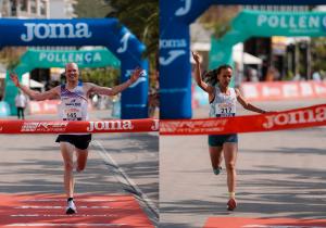 Jorge González y Fatima Ouhaddou, campeones de España de Medio Maratón