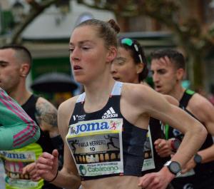 Paula Herrero, "Me llegué a ver fuera del atletismo"