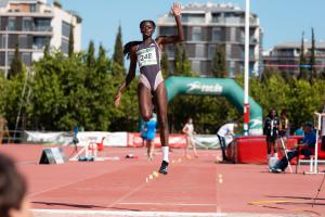 Fátima Diame roza la mínima mundial en Castellón
