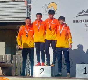 Yeray Hernández, bronce y España hombres en Donovaly