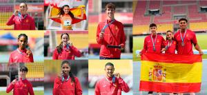 EspañaAtletismo, 10 medallas en la FOJE
