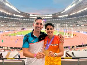 Jacinto Garzón, entrenador de la campeona olímpica y mundial María Pérez: "Yo soy un gestor de sueños"