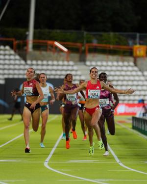 Marta Pérez: "Estoy ilusionada con el embarazo, pero sigo pensando en competir"