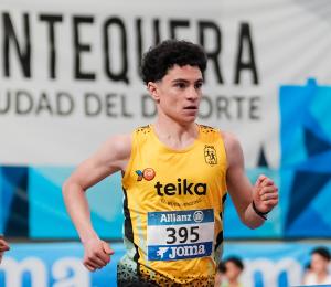 Xoel Franco, en el multiverso; campeón en 1.500 y encaminado en 800 y 3.000