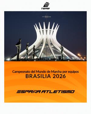 EspañaAtletismo rumbo a Brasilia con un potente equipo de marcha