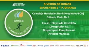 Cto España Clubes DH Mujeres - Liga Iberdrola J1 (B) PLAYAS-HOSPI-PAMP-MANR (L'Hospitalet, 25 abril)