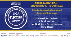 Cto España Clubes 1D Hombres Liga Joma J2 (IV) UNIOV-ADM-ABAEX-HIRU (Pamplona)