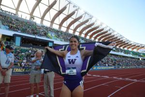 Sofía Cosculluela incendia la NCAA