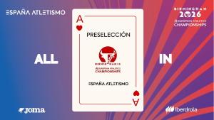 Rueda de prensa | Lista #EspañaAtletismo Campeonato de Europa Birmingham 2026 