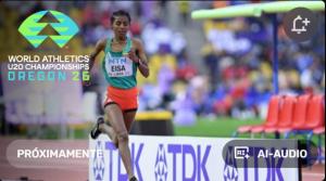 Campeonato del Mundo Sub-20, Eugene (Miércoles, 5 agosto, Mañana)