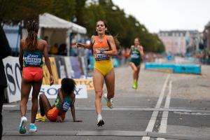 Marta García, sexta del mundo con récord de España de 5 km